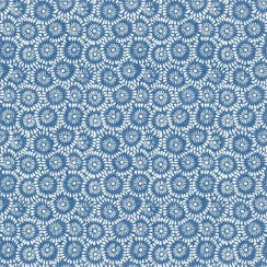 Ткани для улицы YUNA 04 с синим рисунком